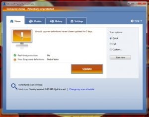 microsoft security essentials